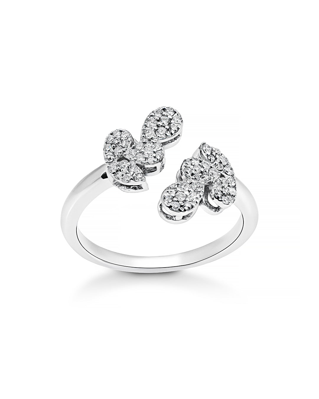 18K White Gold Ring