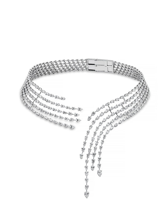 18k white gold necklace
