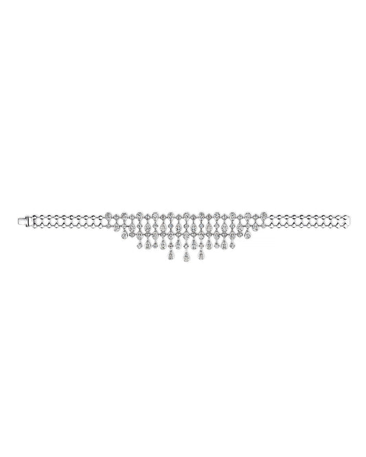 18k white gold bracelet