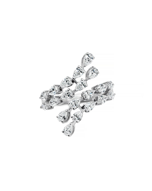 18K White Gold Ring
