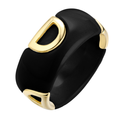 🤍 Product Description: Lumière Oval Ceramic Ring